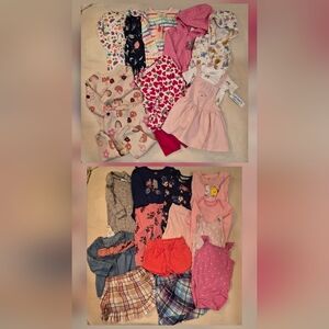 Bundle Of Baby Girls Clothing Size 12 Months